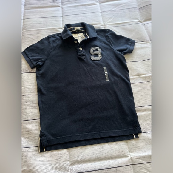 Abercrombie & Fitch Big Boys Logo Collar Shirt (NEW with Tags) - Picture 1 of 5